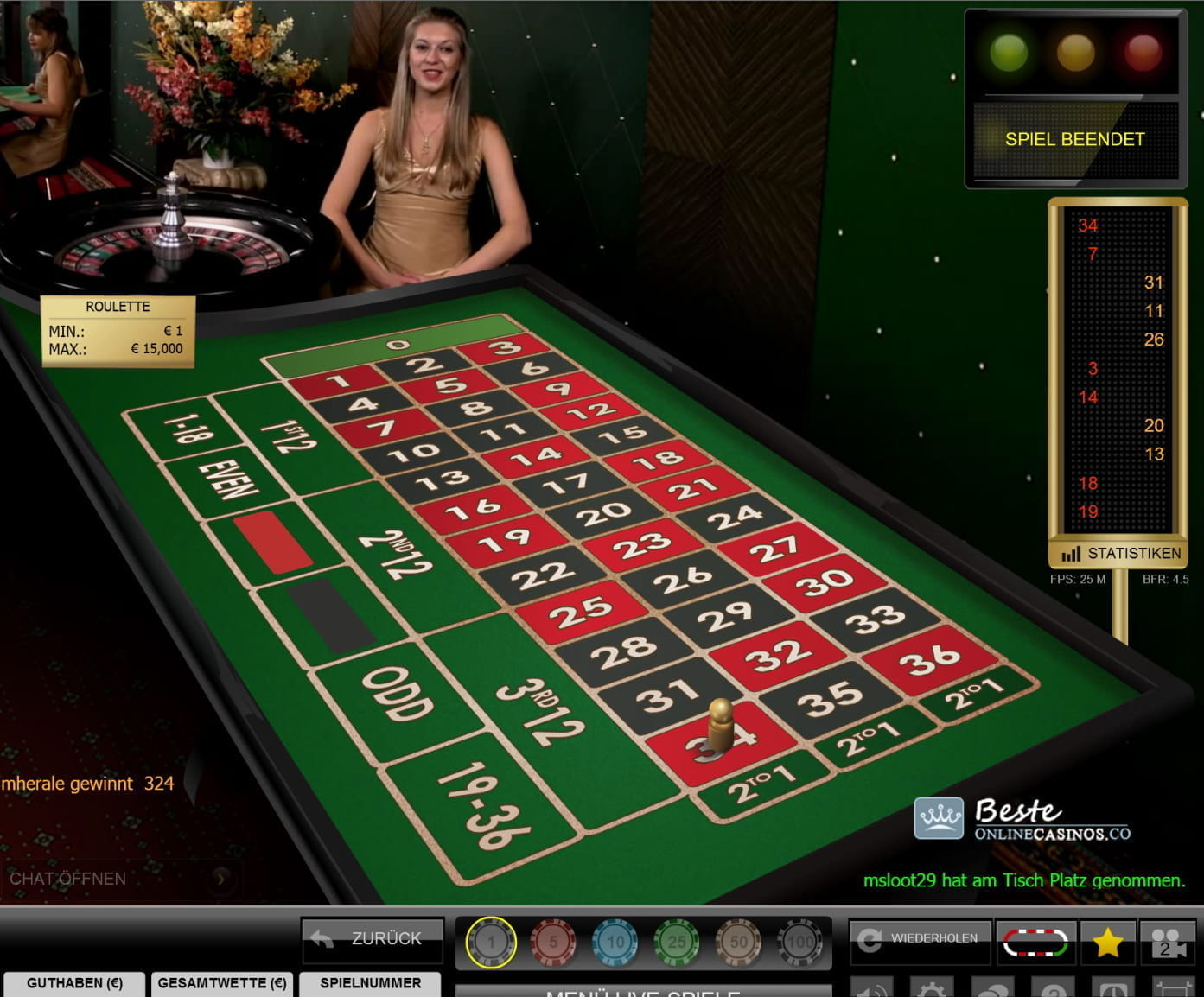 Mastercard casino online VegasHero Geliebten